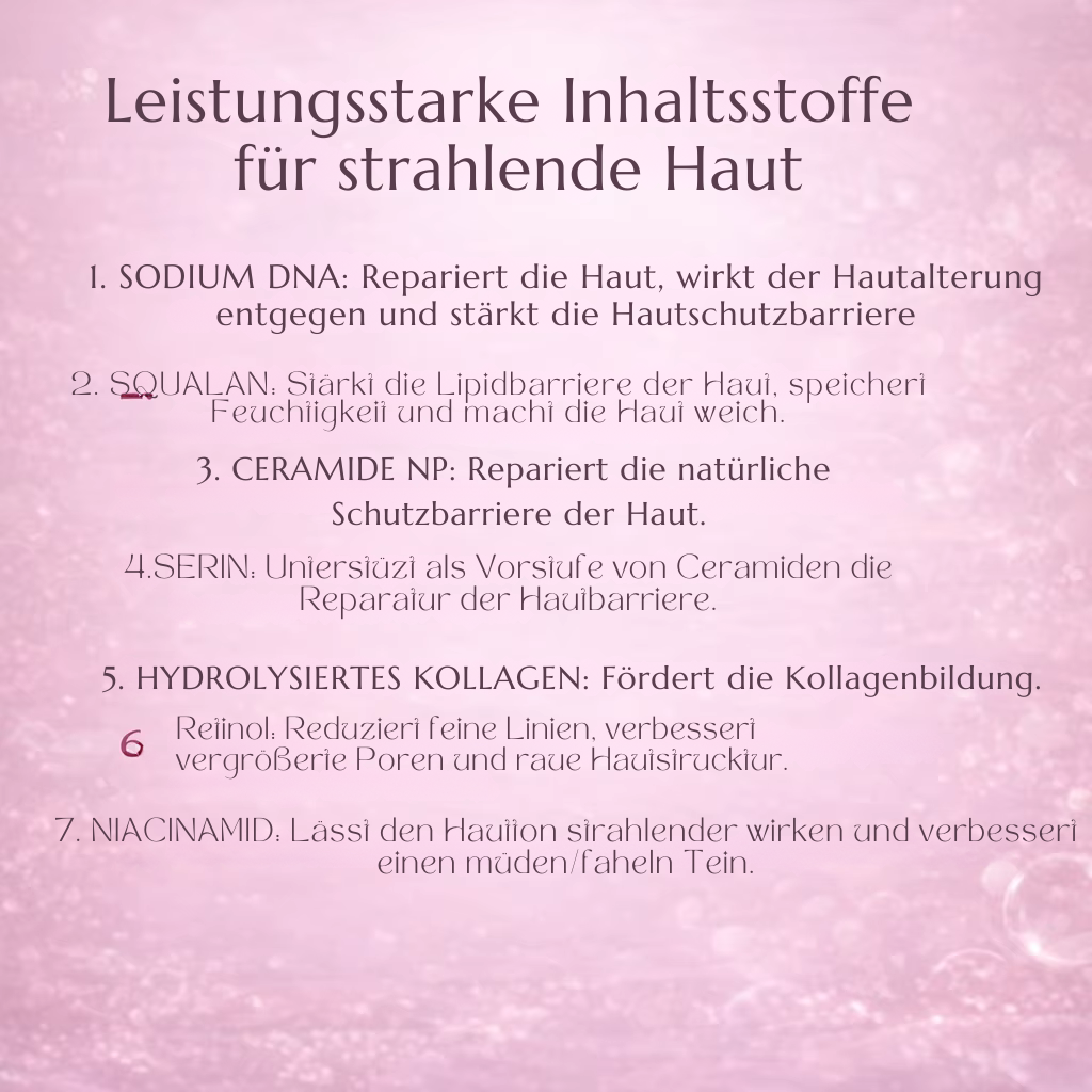 Lumixoras Pink Collagen Bubble Serum mit 99% Reinheit